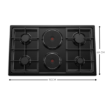 Ramtons RC/396 90 × 60cm Freestanding Cooker